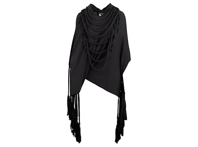 Comme Des Garcons Poncho Junya Watanabe X Comme des Garçons Negro 