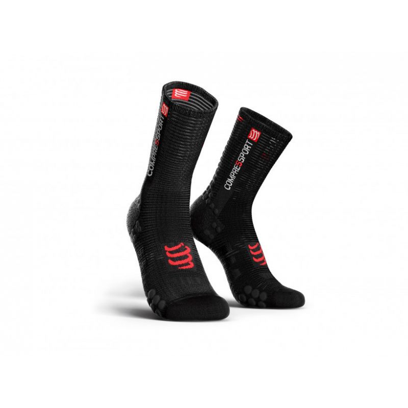 Compressport Pro Racing Socks V3.0 Bicicleta (Negro)