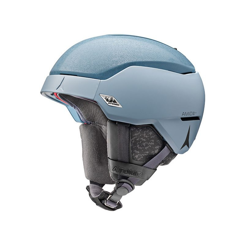 Conde en medio de casco de esquí Atomic Grey