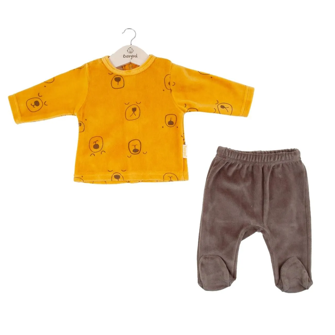 Conjunto 2p tundosado oso babybol 22019