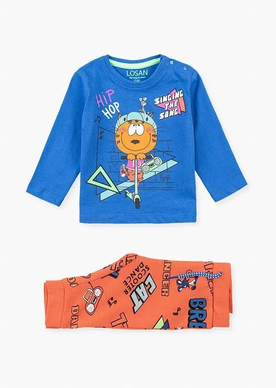 CONJUNTO ALGODóN HIPHOP BEBé LOSAN