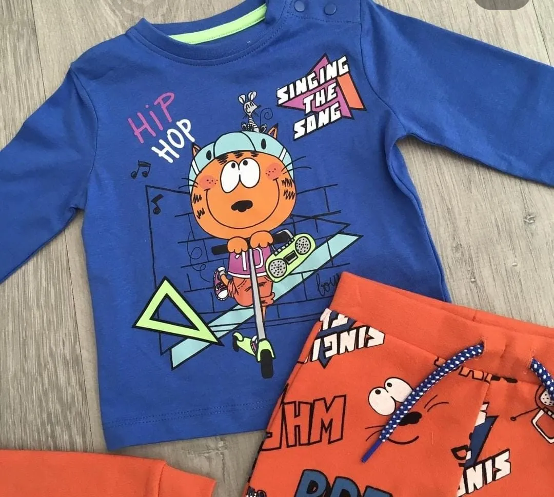 CONJUNTO ALGODóN HIPHOP BEBé LOSAN