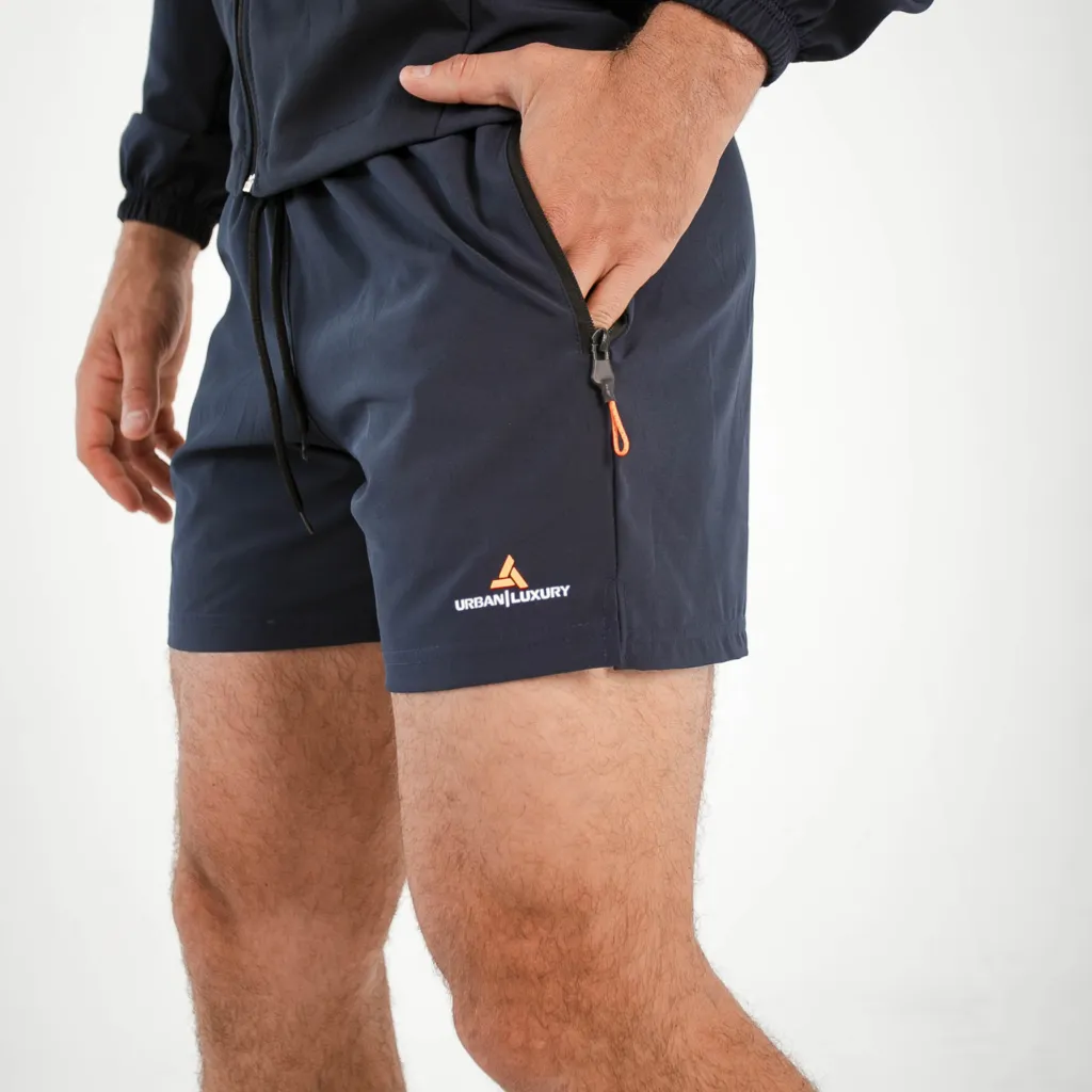 Conjunto! Campera Lycra Hombre NG+ Short Hombre Microfibra Az