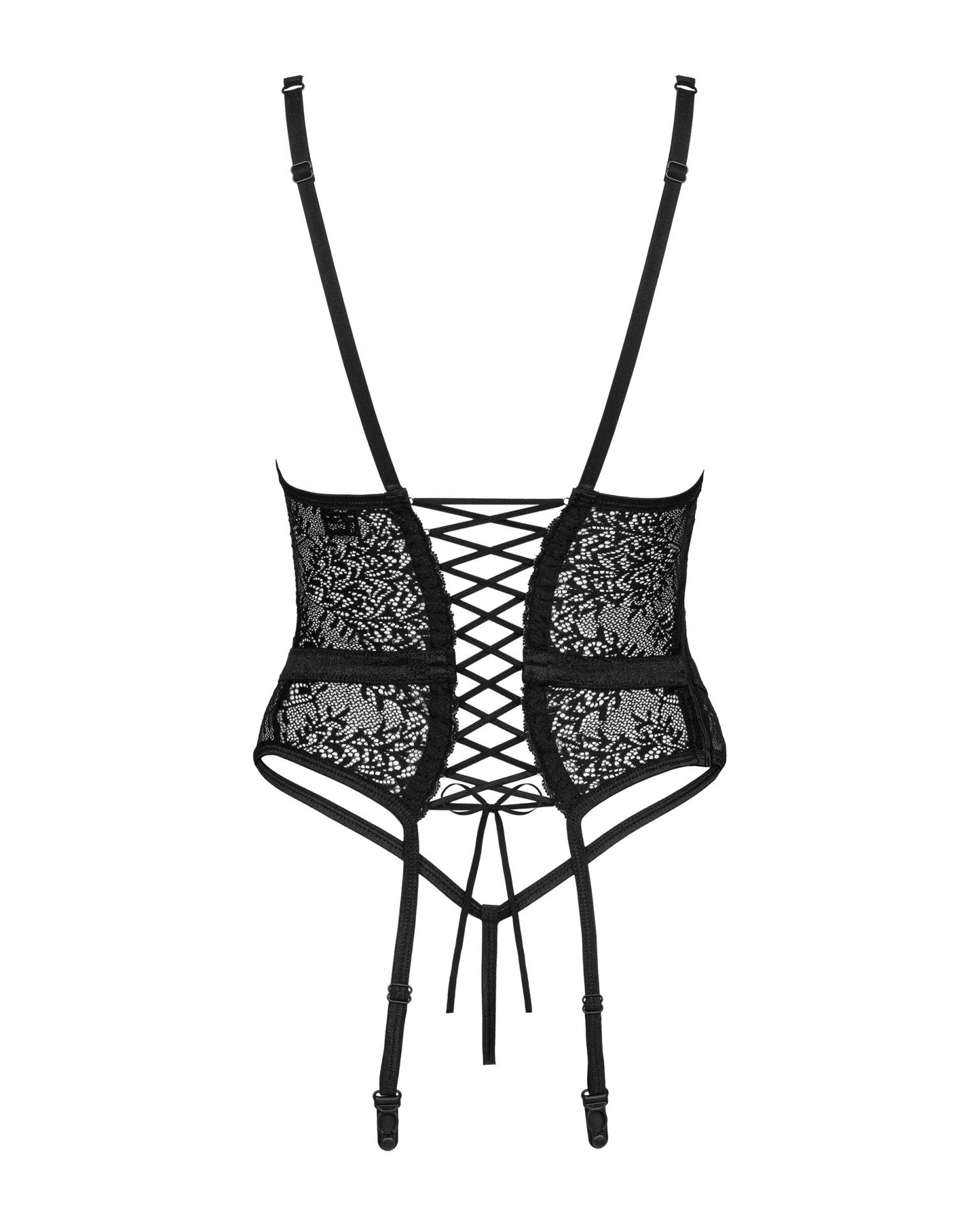 Conjunto de lencería sensual de encaje 