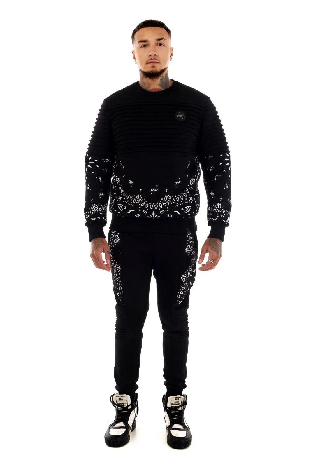 CONJUNTO GEORGE V  GV10008 BLACK