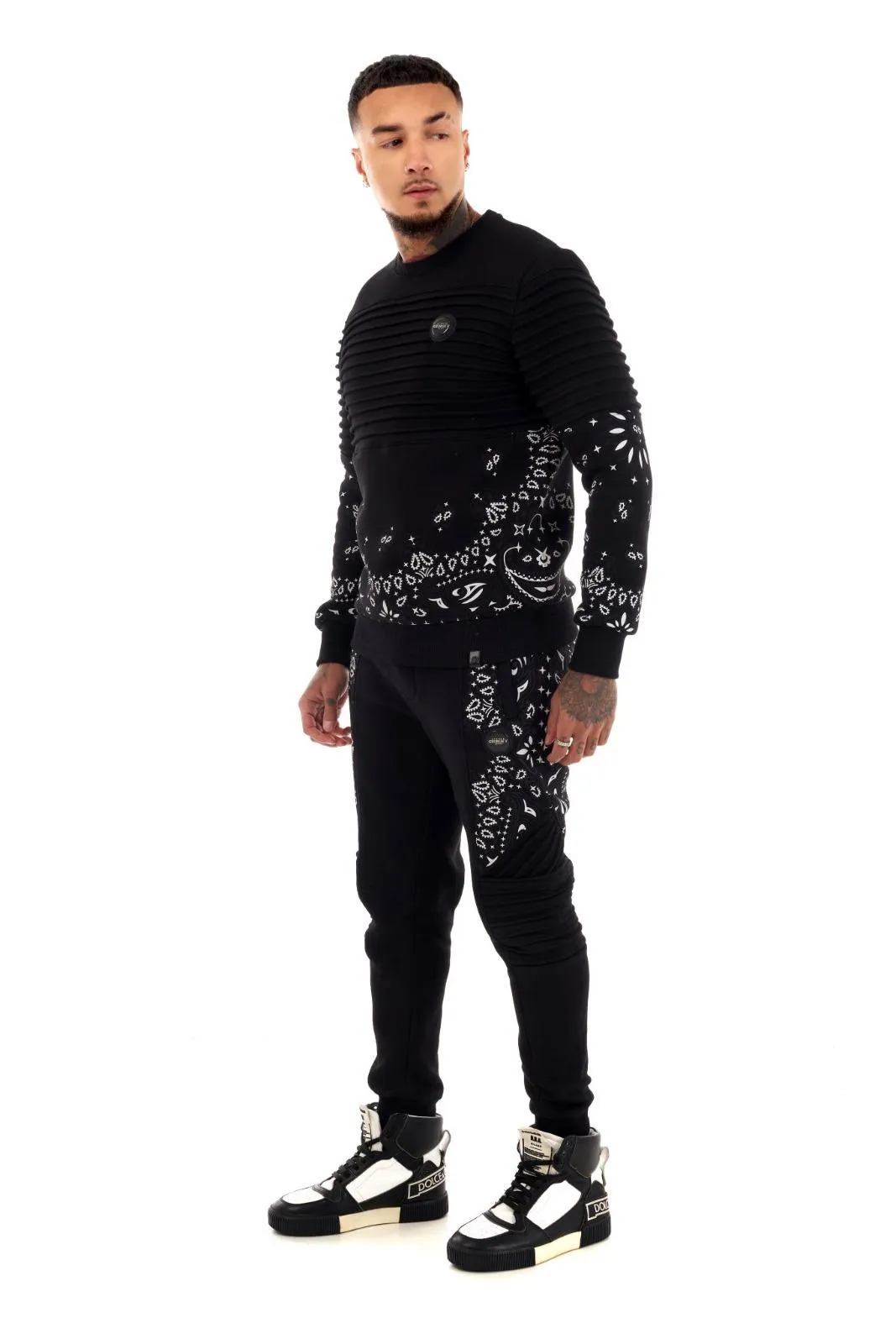 CONJUNTO GEORGE V  GV10008 BLACK