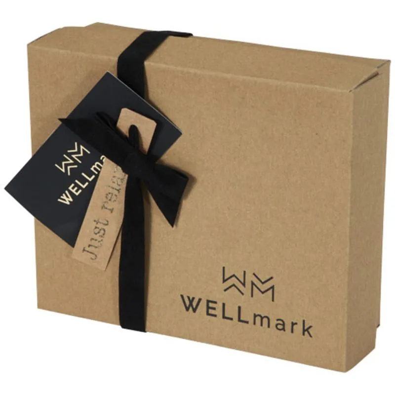 Conjunto regalo de baño personalizado Wellmark Relax