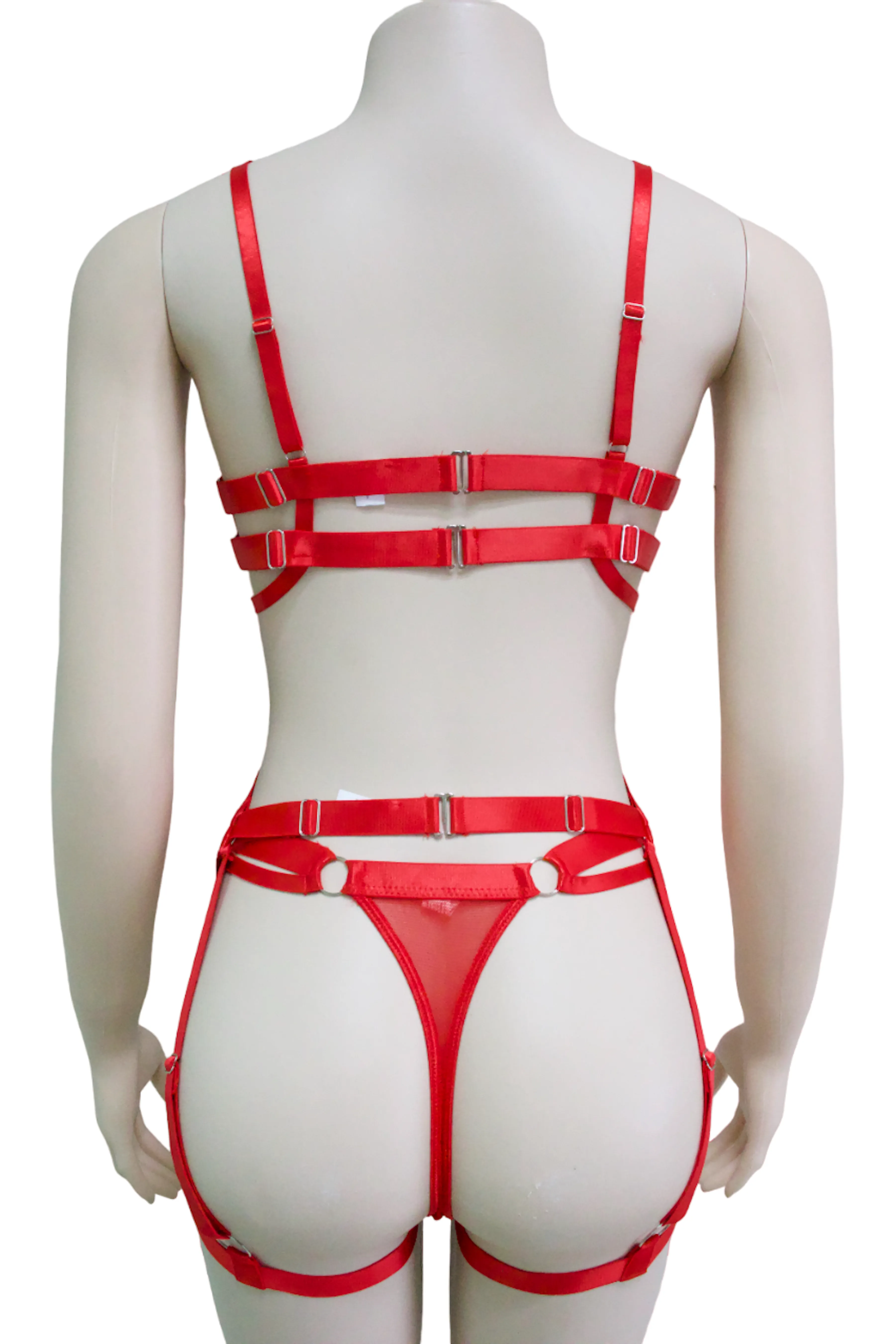 COORDINADO BRALETTE DE MESH Y ARNS Y03271