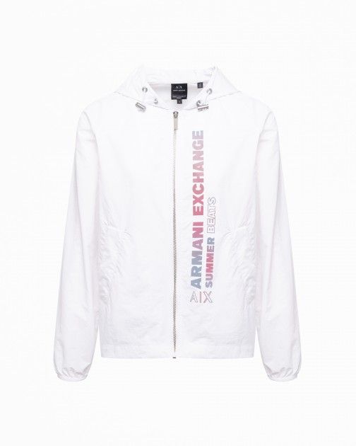 Cortavientos Armani Exchange 3RYB25 Blanco