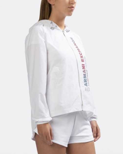 Cortavientos Armani Exchange 3RYB25 Blanco