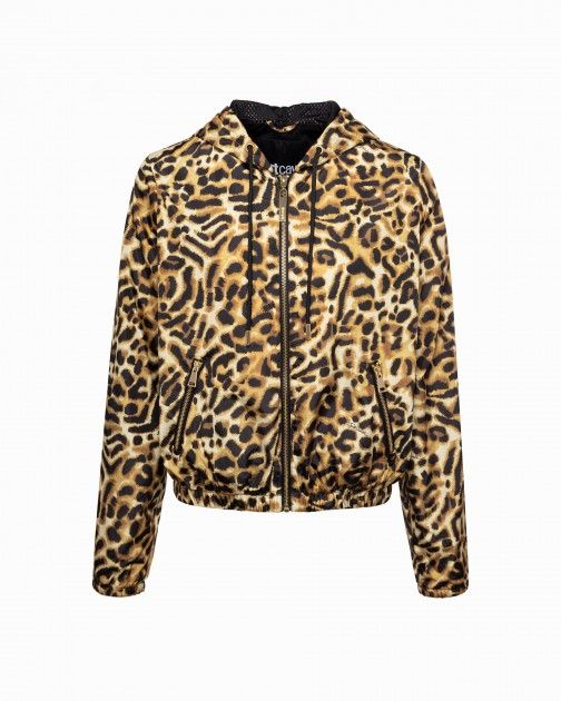 Cortavientos Just Cavalli 74PBS409 Leopardo