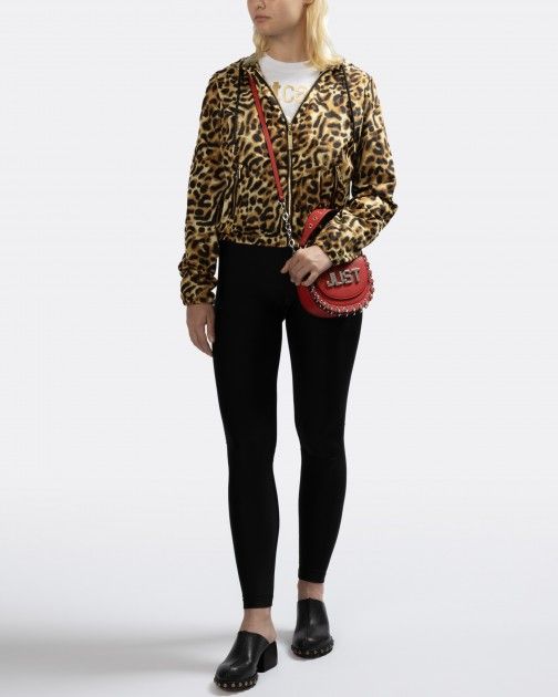 Cortavientos Just Cavalli 74PBS409 Leopardo