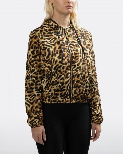 Cortavientos Just Cavalli 74PBS409 Leopardo
