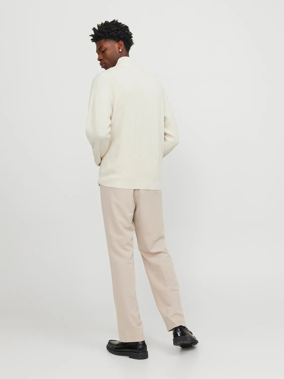 Cremallera de un cuarto | Beige | Jack & Jones®
