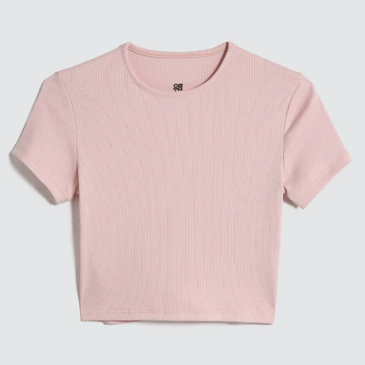 Crop Top Acanalado