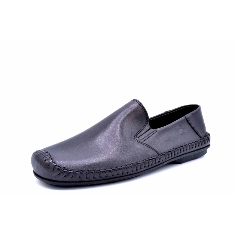 Dingo by Fluchos 612 negro | Mocasín de piel para hombre