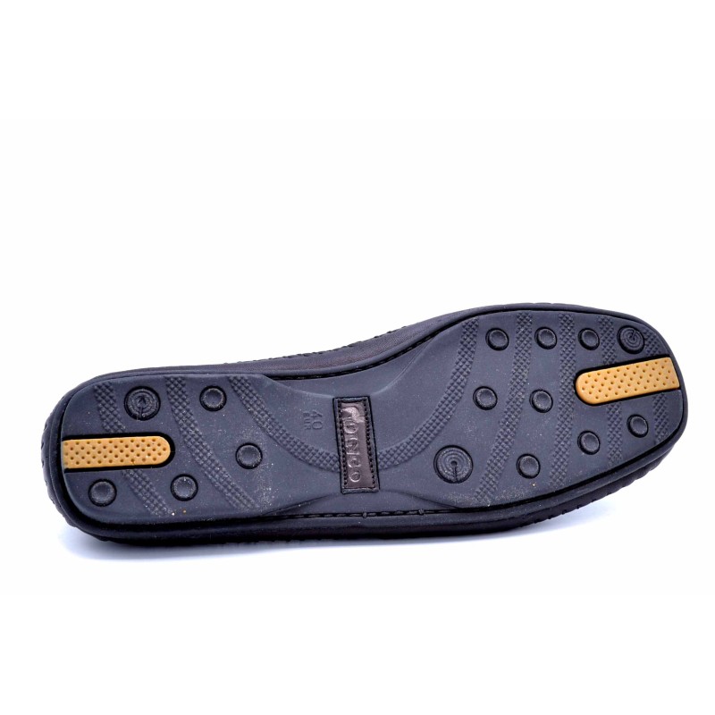 Dingo by Fluchos 612 negro | Mocasín de piel para hombre