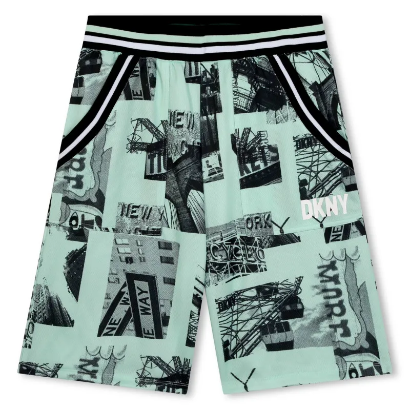 DKNY Pantalón corto de malla