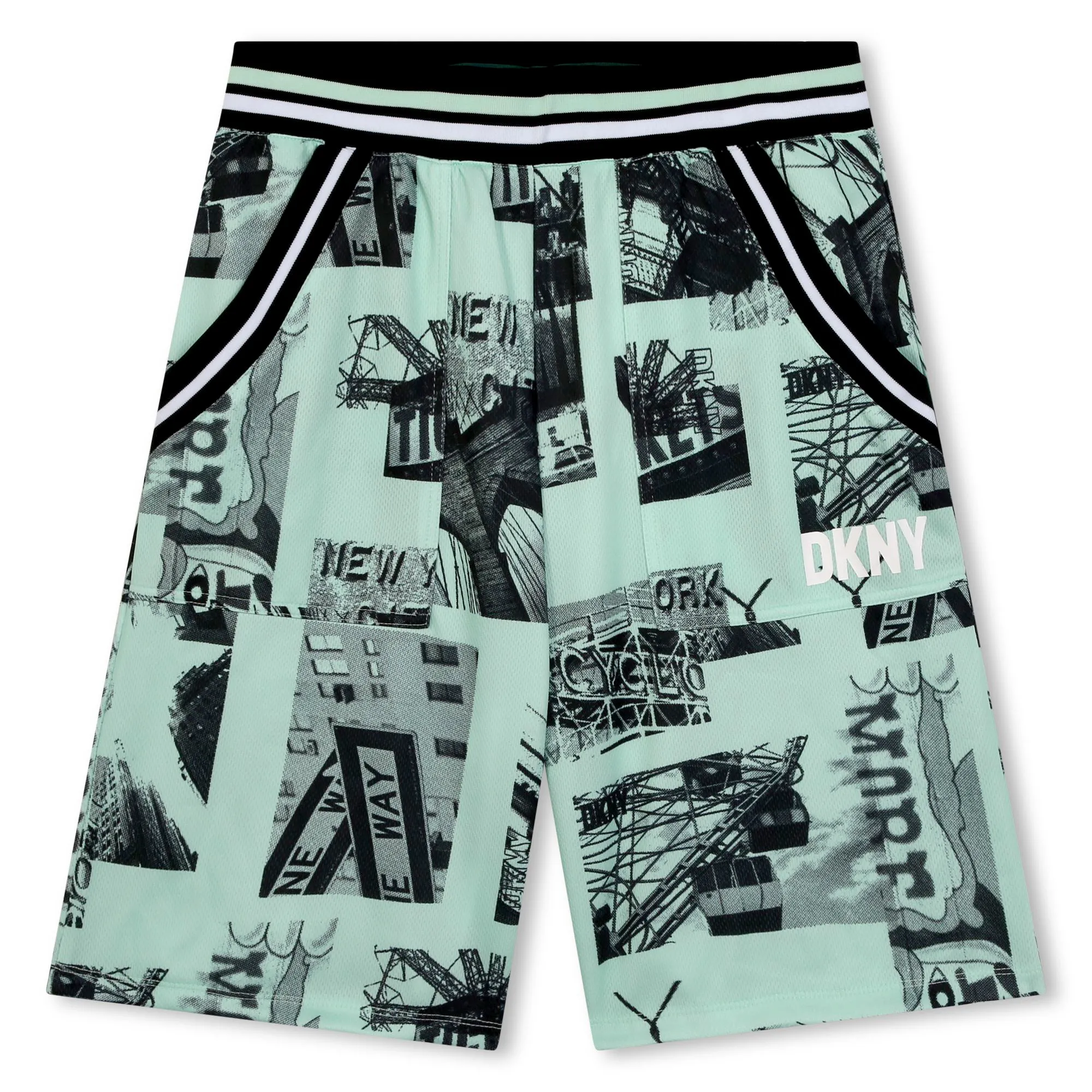 DKNY Pantalón corto de malla