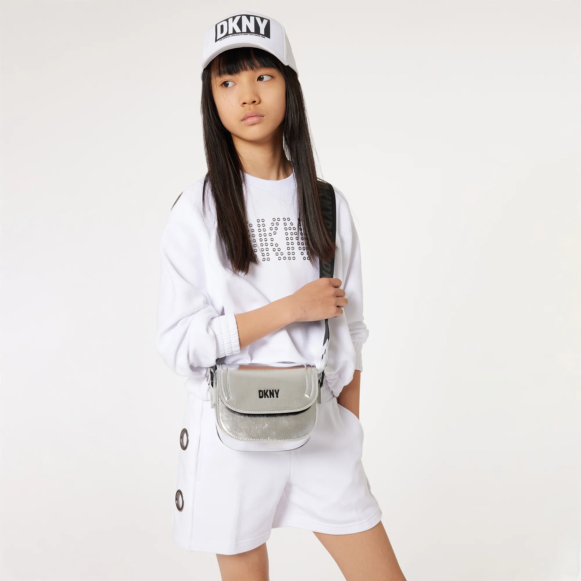 DKNY Pantalón corto de muletón