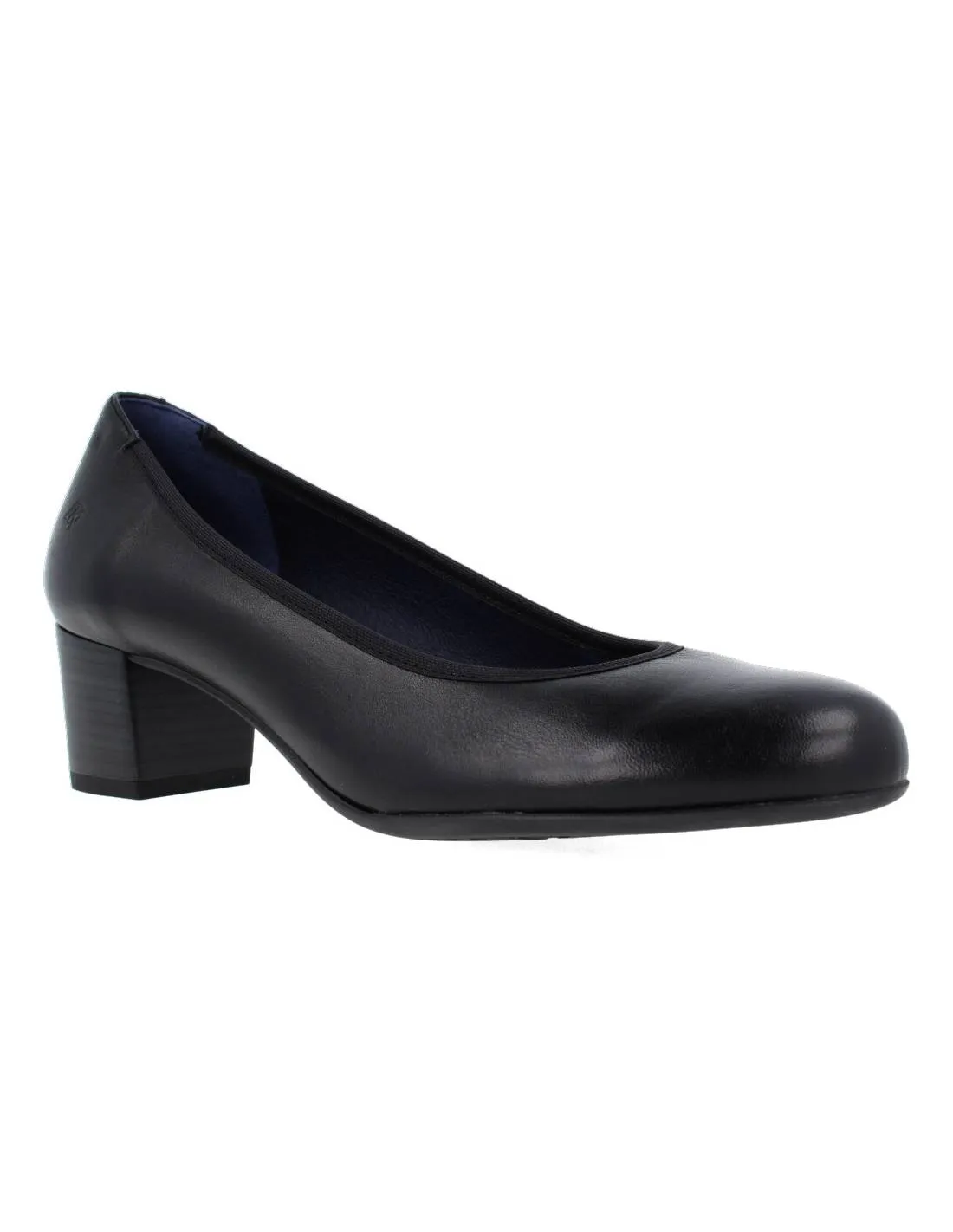 DORKING  ZAPATO TACóN GEMINIS NEGRO