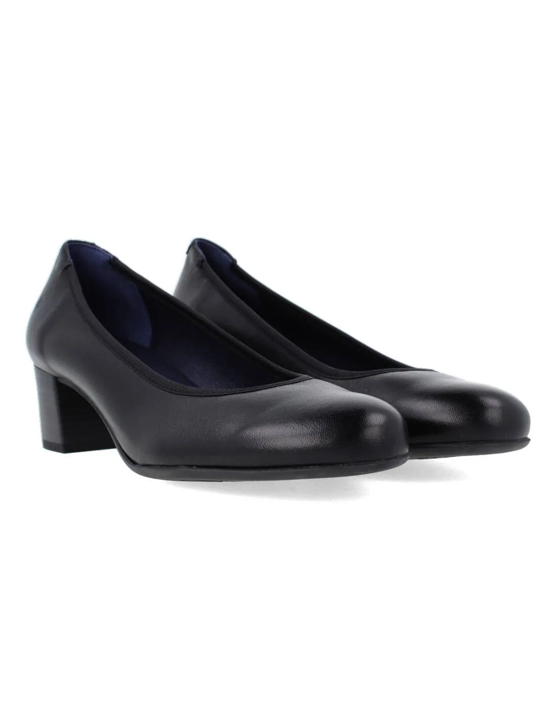 DORKING  ZAPATO TACóN GEMINIS NEGRO