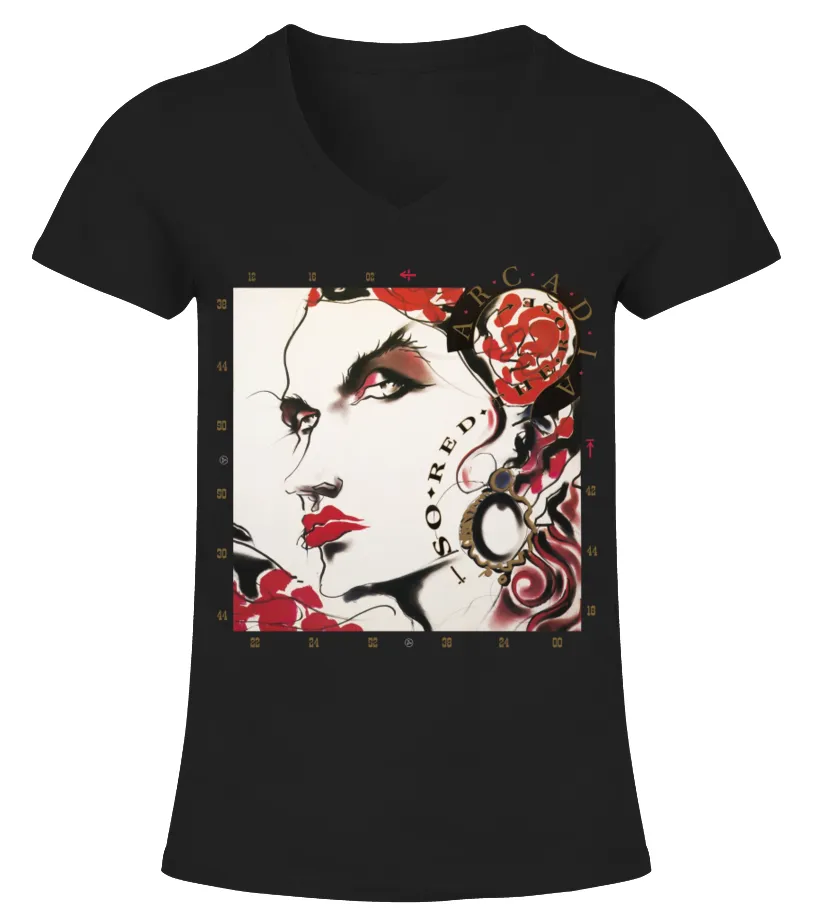 Duran Duran 26 BK Camiseta cuello pico Mujer