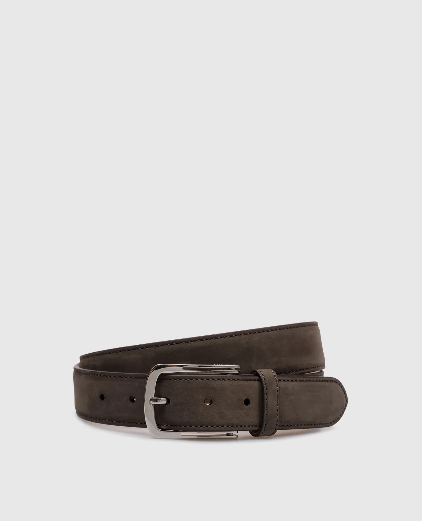 Enrico Mandelli Brown nubuck strap