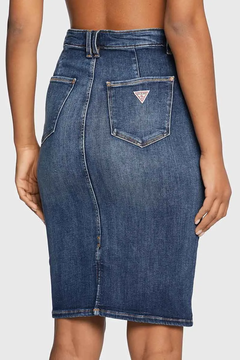 Falda para mujer de Guess Jeans – W3RD06D4Q02