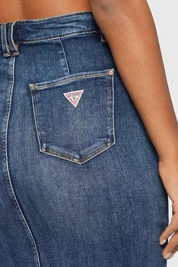 Falda para mujer de Guess Jeans – W3RD06D4Q02