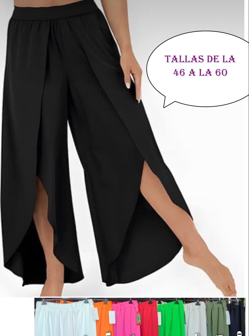 Falda/Pantalón Estampado Talla grande