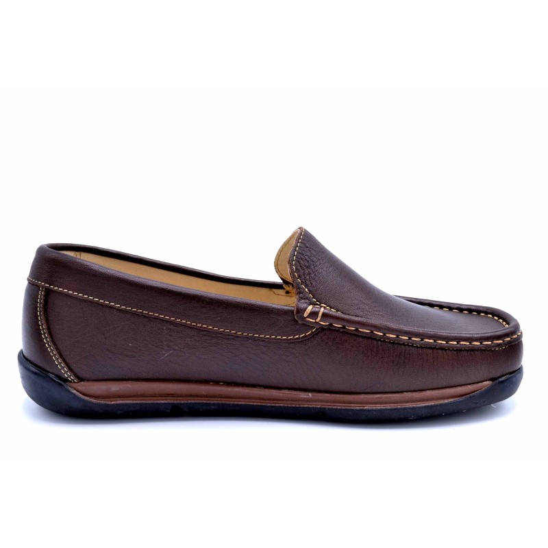 Fluchos 3190 brandy | Mocasín de piel para hombre