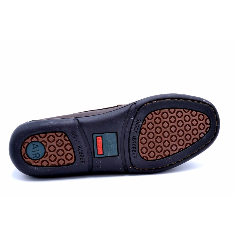 Fluchos 3190 brandy | Mocasín de piel para hombre
