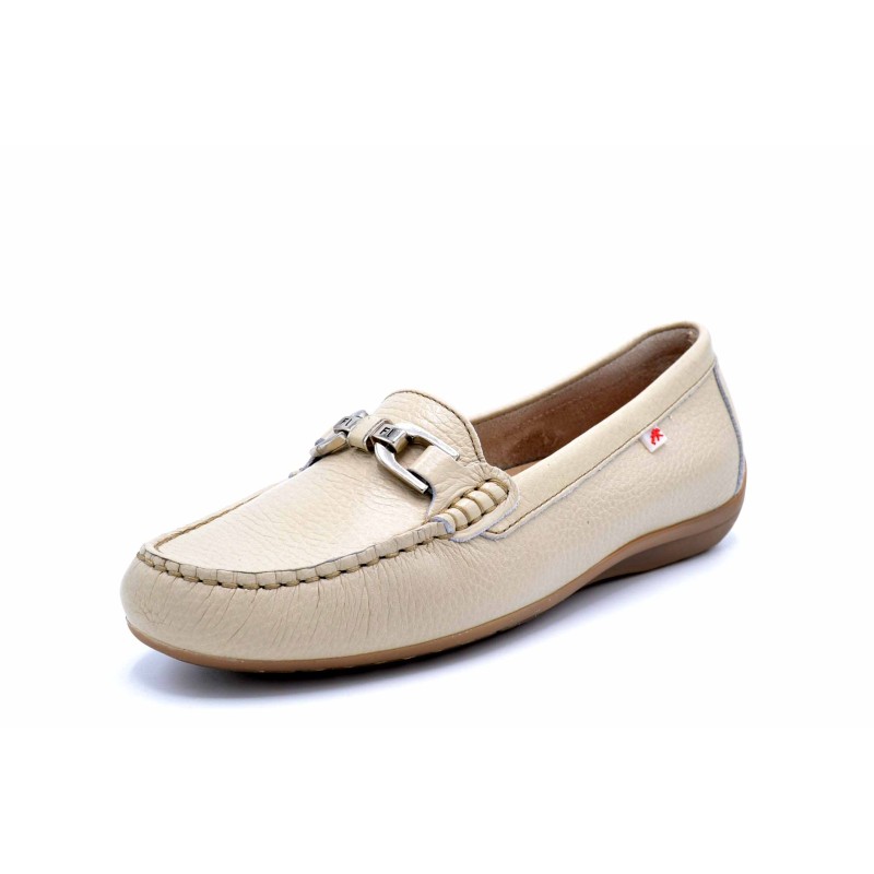 Fluchos Bruni F0804 hielo | Mocasín de piel para mujer