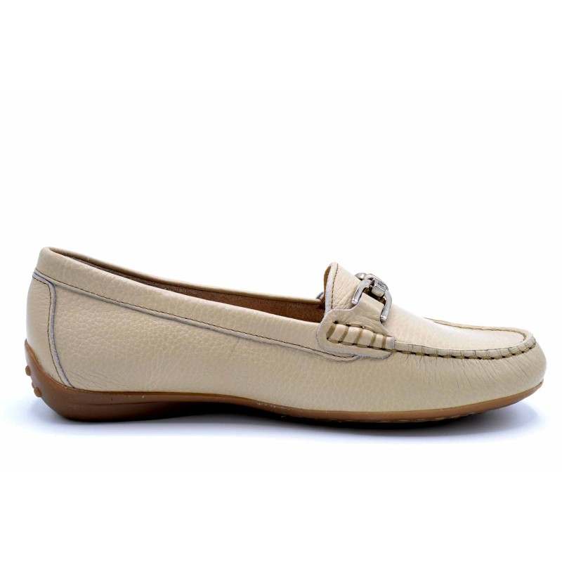 Fluchos Bruni F0804 hielo | Mocasín de piel para mujer