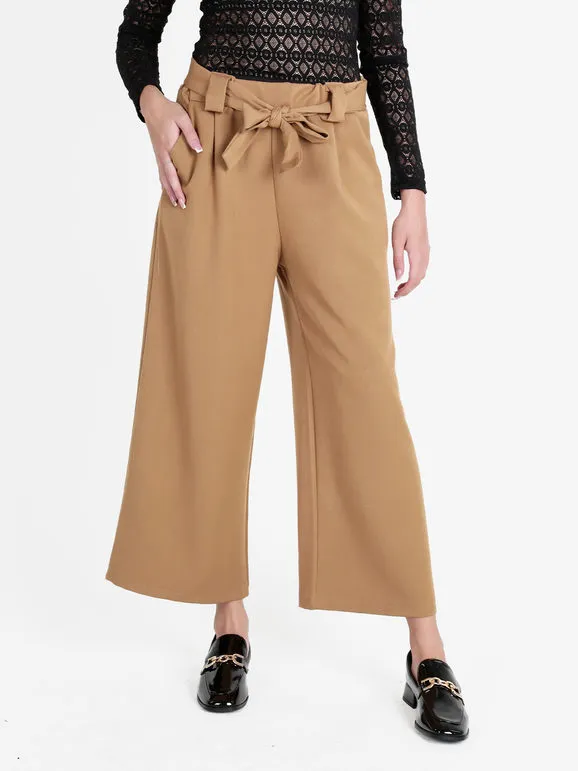 Frenetika Pantalón palazzo de mujer color liso