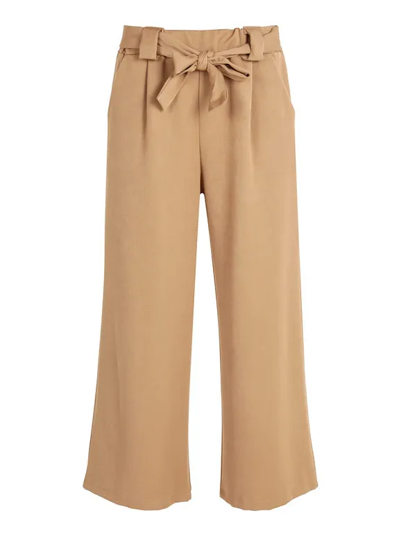 Frenetika Pantalón palazzo de mujer color liso