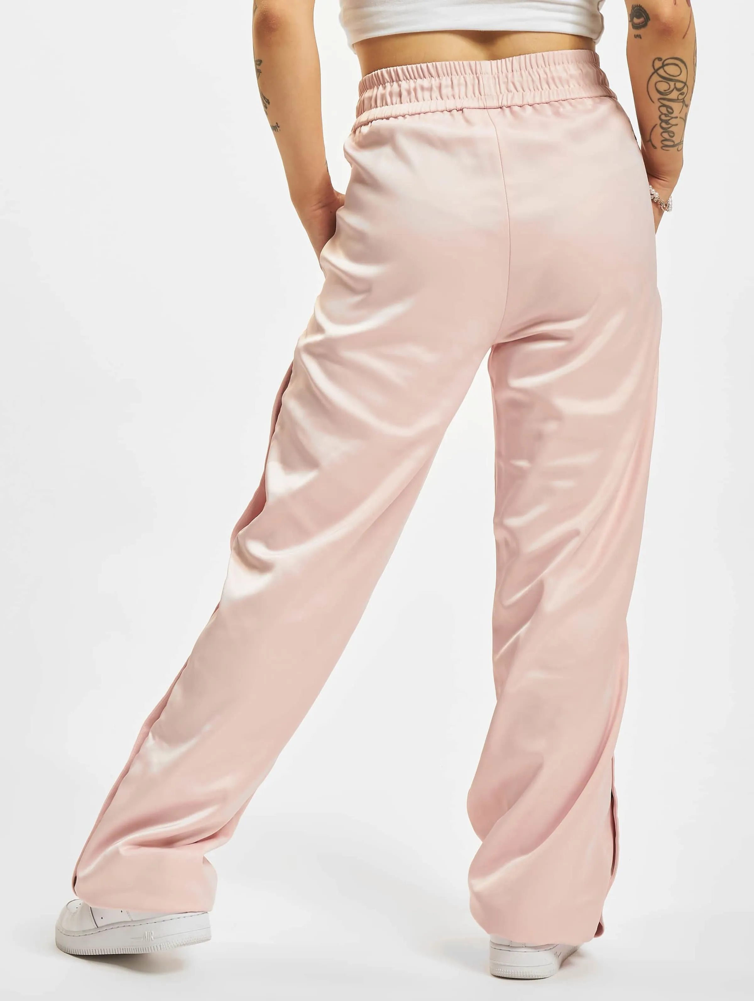 FW2220121 FUBU CORPORATE SATIN TRACK PANTS