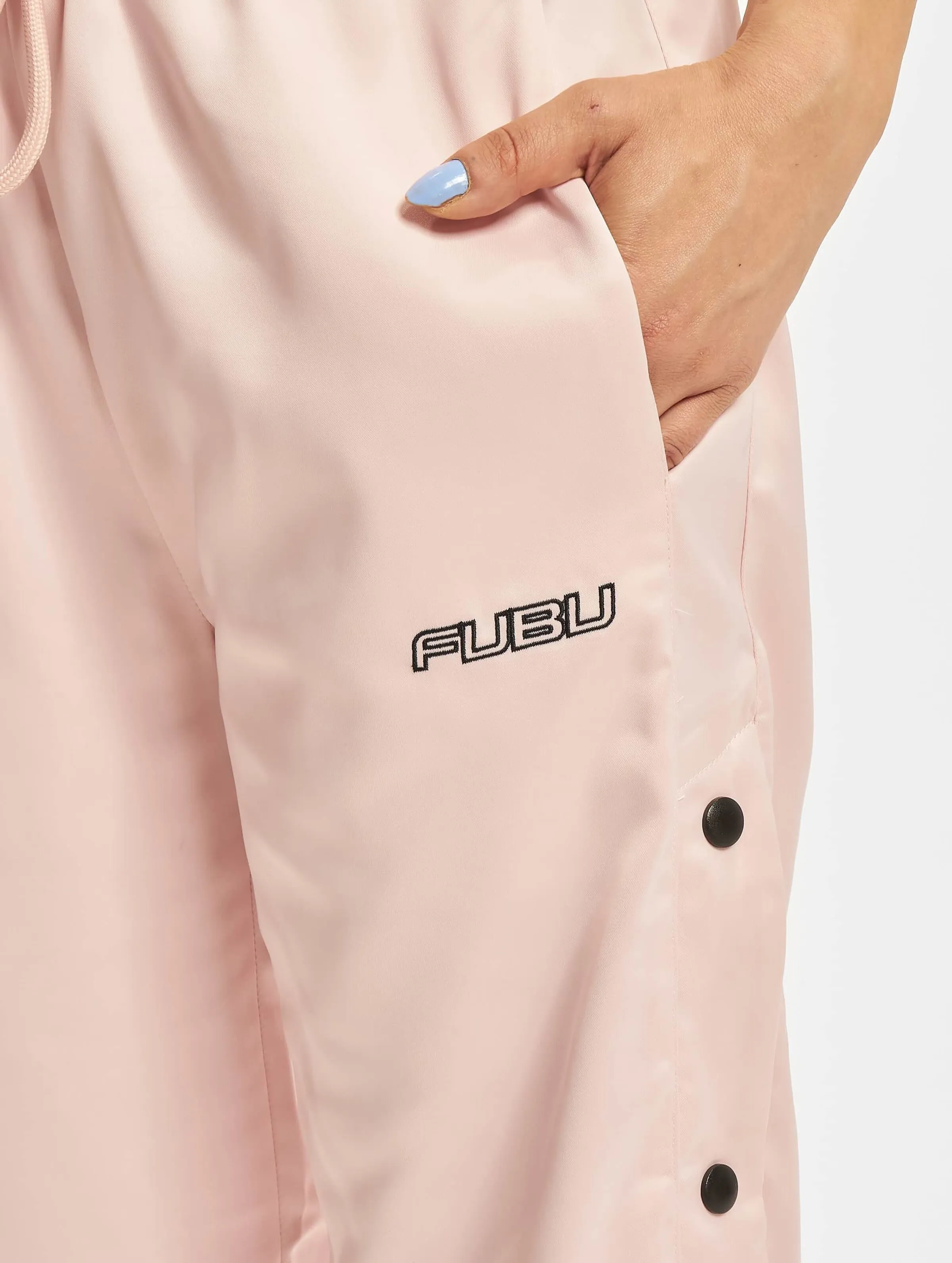 FW2220121 FUBU CORPORATE SATIN TRACK PANTS