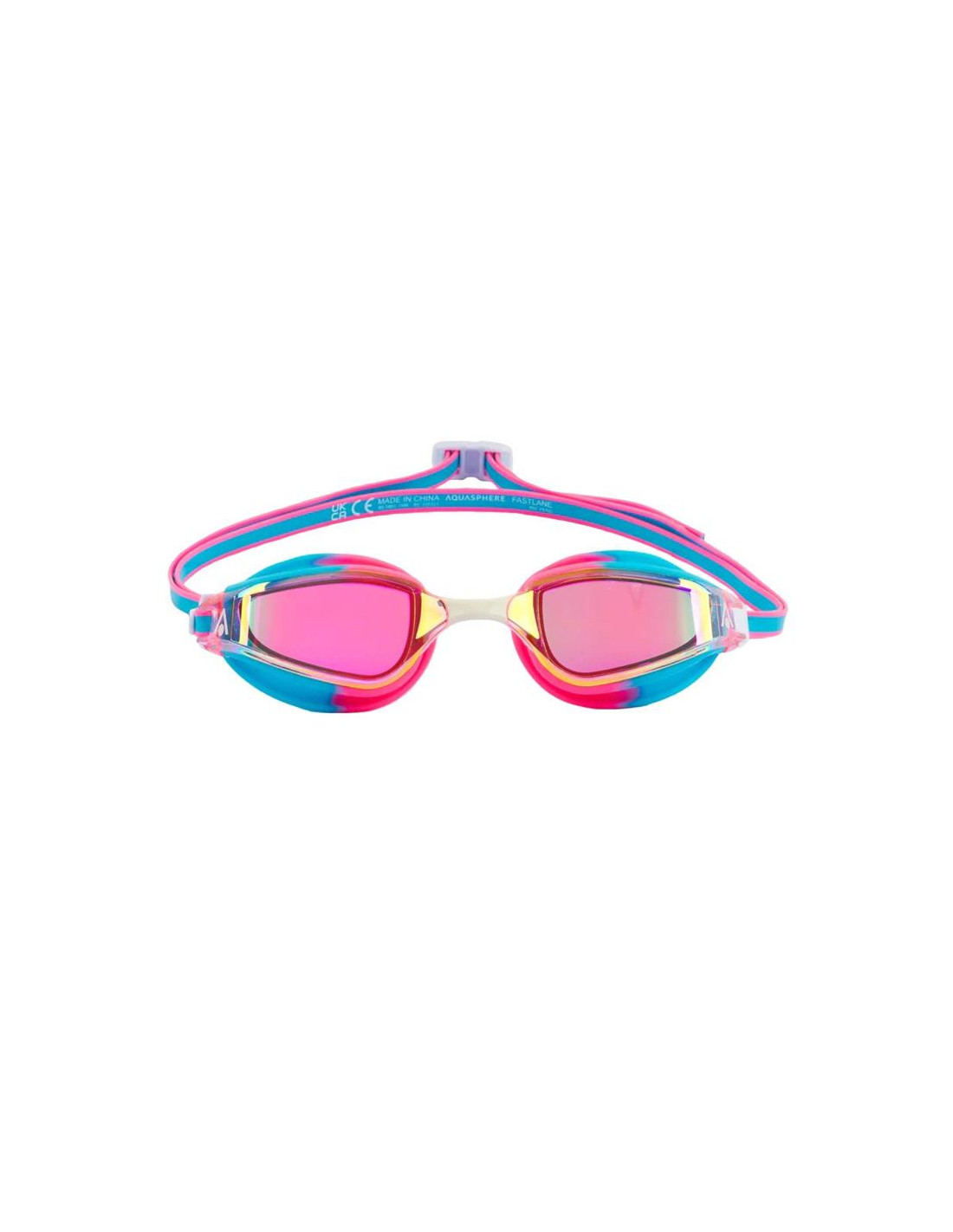 Gafas de Natación Aqua Sphere Fastlane.A1 Multicolor/Azul