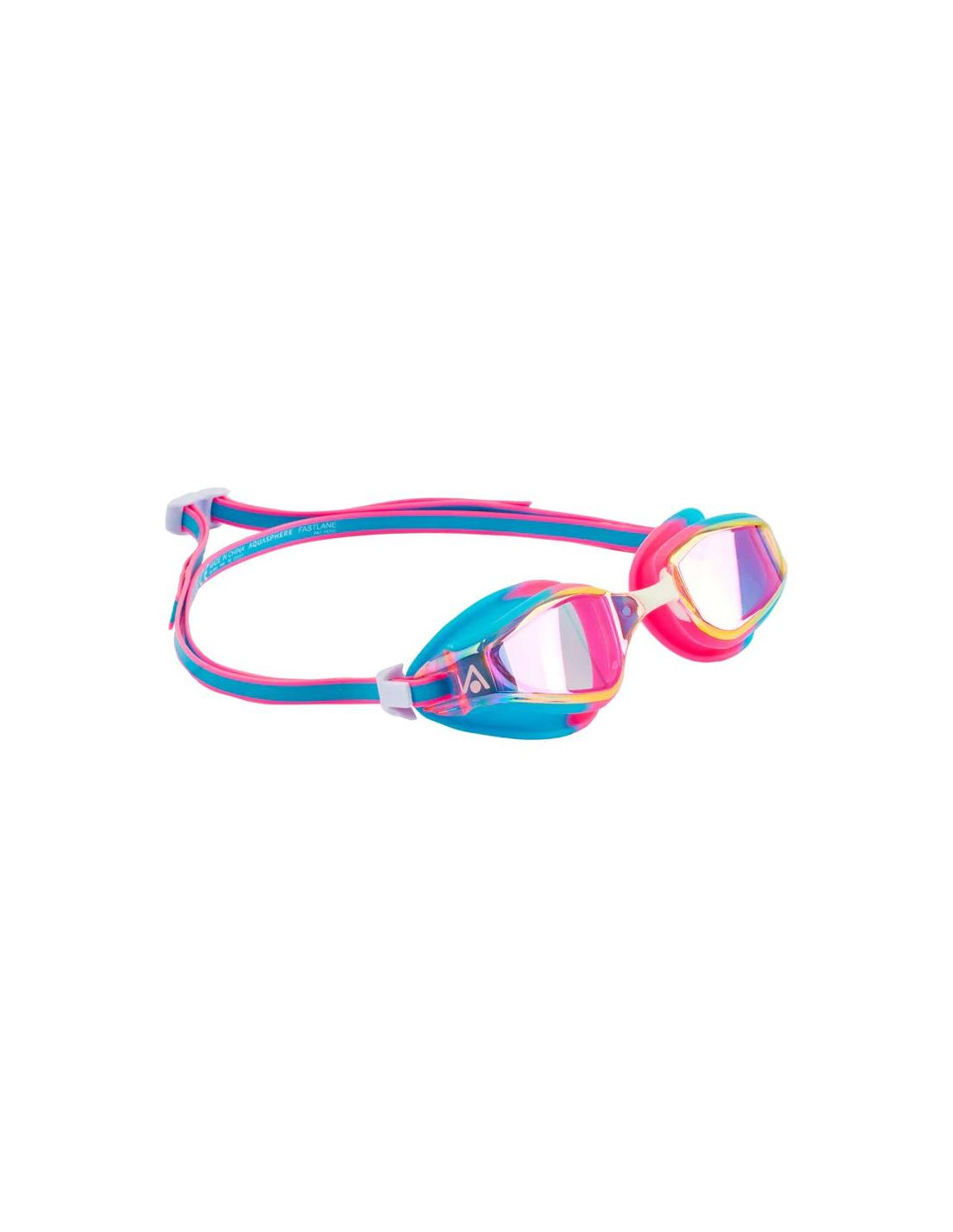 Gafas de Natación Aqua Sphere Fastlane.A1 Multicolor/Azul