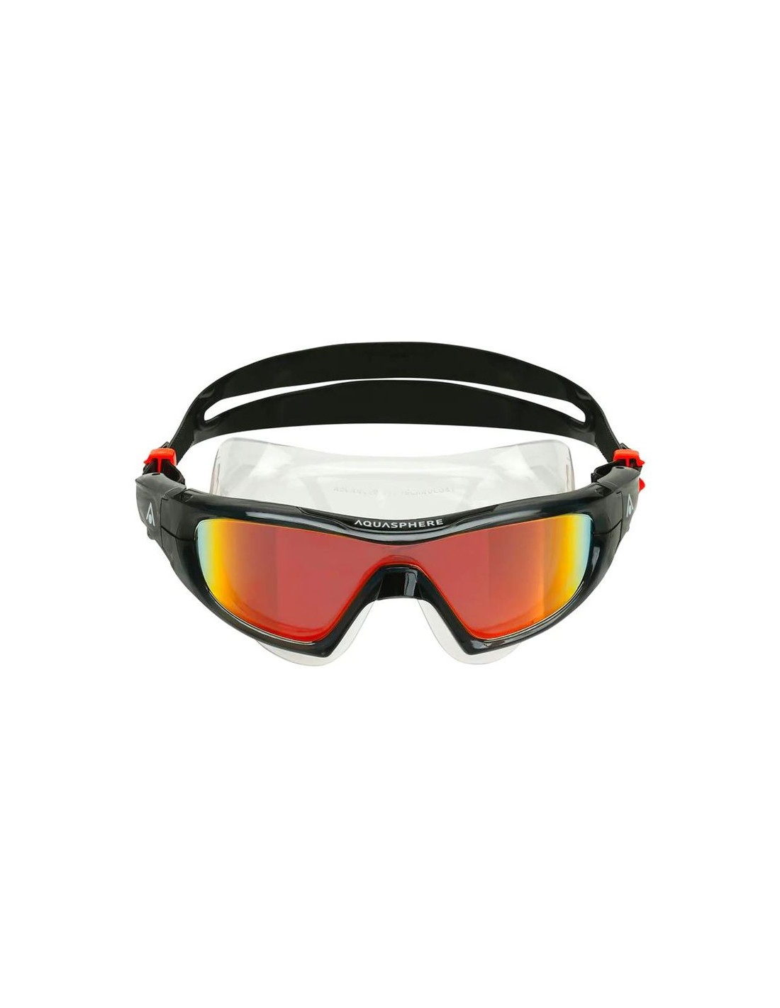 Gafas de Natación Aqua Sphere Vista Pro Negro/Gris/Naranja