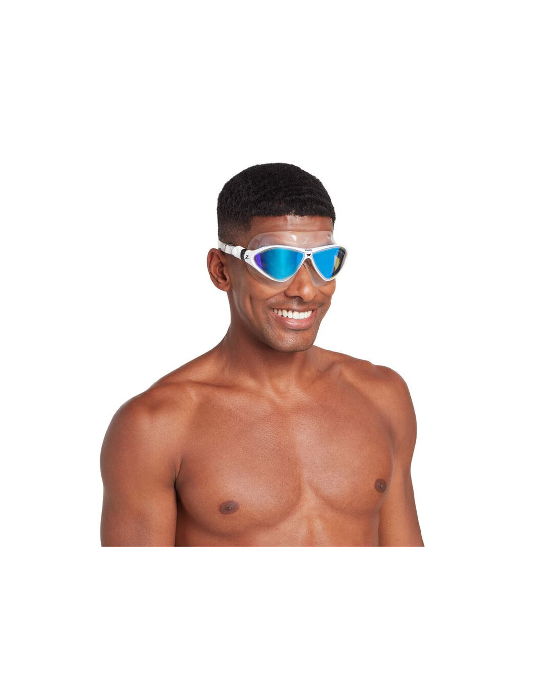 Gafas de Natación Zoggs Horizon Flex Mask Titanium Clear Blanco