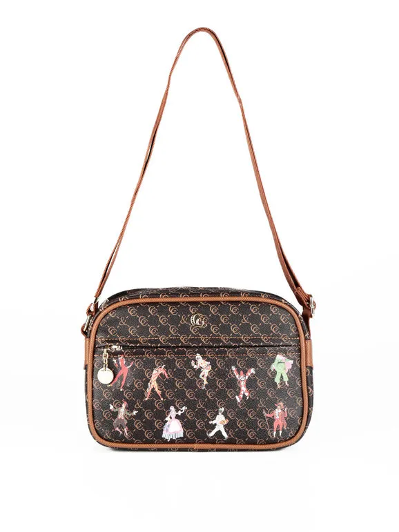 Gio&Co Bolso bandolera con estampados