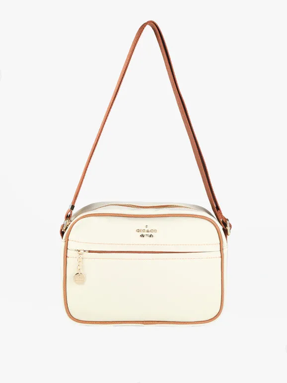 Gio&Co Bolso bandolera de mujer en tejido