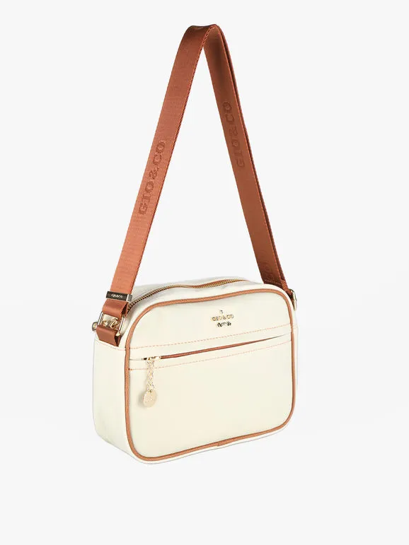 Gio&Co Bolso bandolera de mujer en tejido