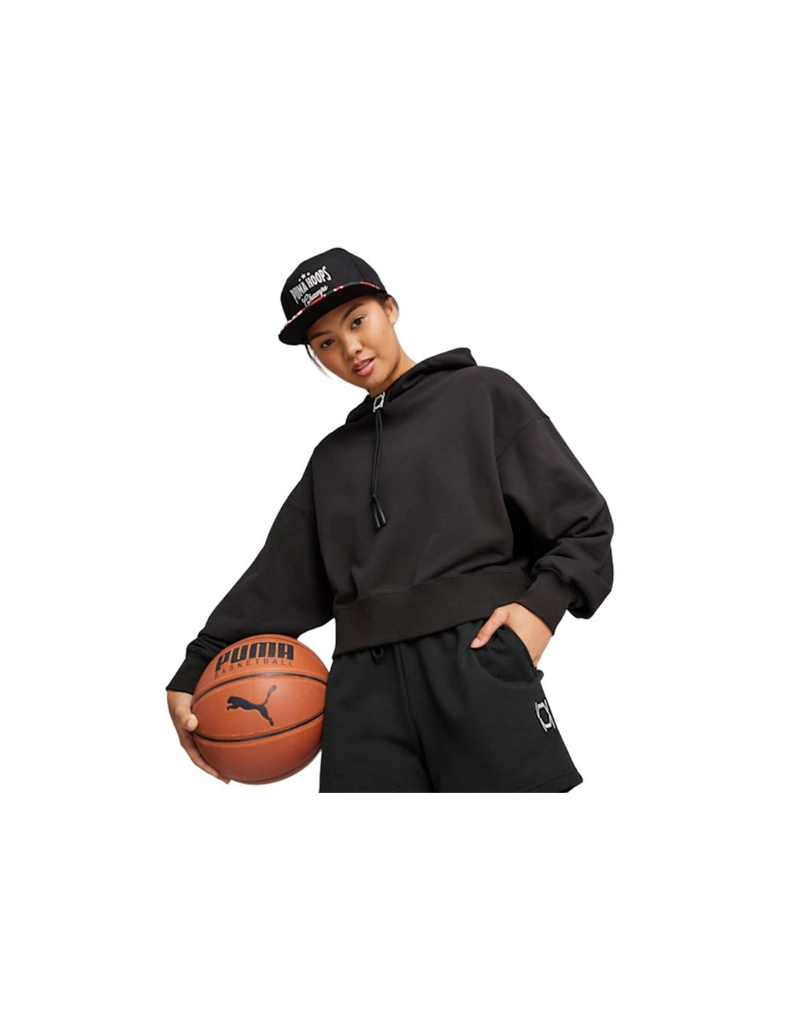 Gorra de Baloncesto Puma Basketball Pro FB Negro