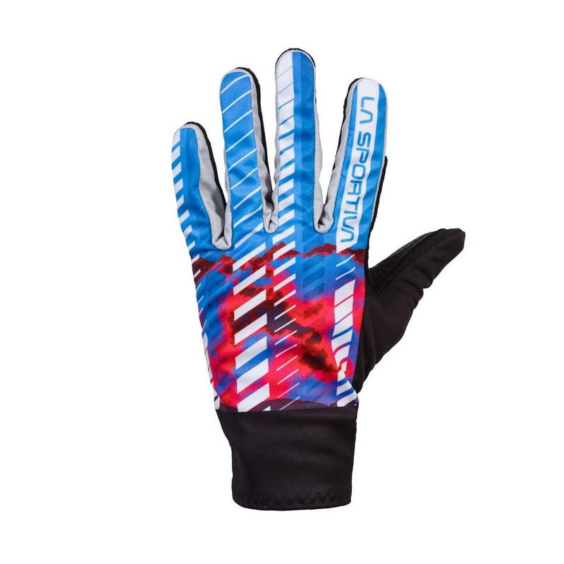 Guantes de esquí de travesía La Sportiva Skimo Race (azul/rojo) Hombre