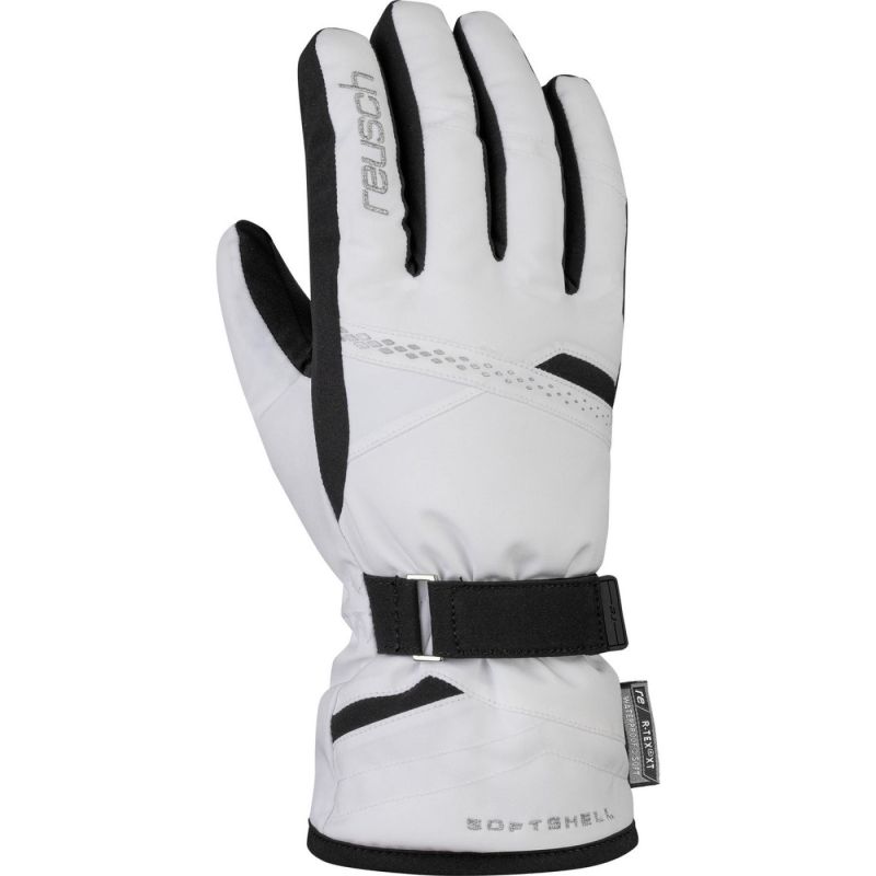 GUANTES DE ESQUí REUSCH HANNAH RTEX XT (BLANCO/NEGRO)