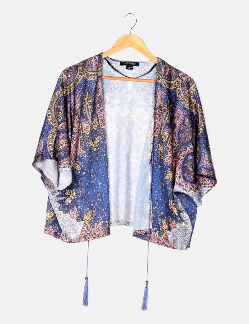 Guess by Marciano Kimono estampado multicolor